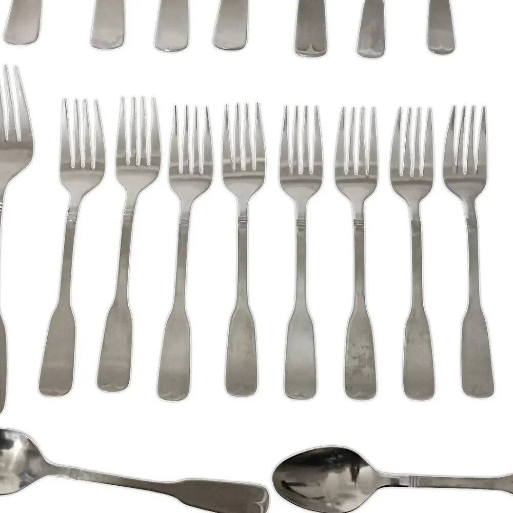 44 Stanley Roberts Flatware SRB 140 Rogers MCM Stainless Steel Mixed Pieces Vtg.
